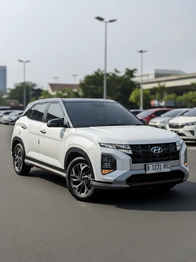 Hyundai Creta Prime white