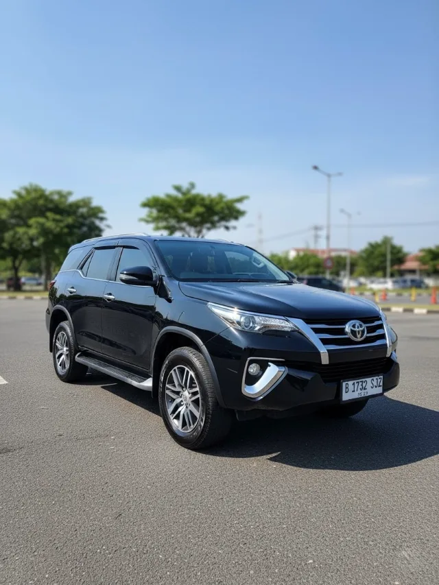 Toyota Fortuner VRZ black