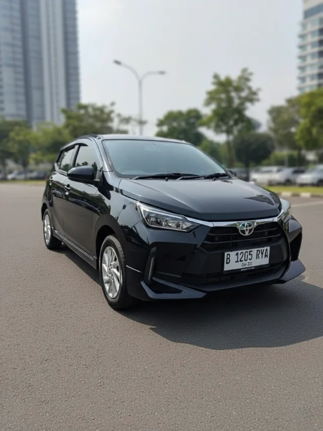 Toyota New Agya G black